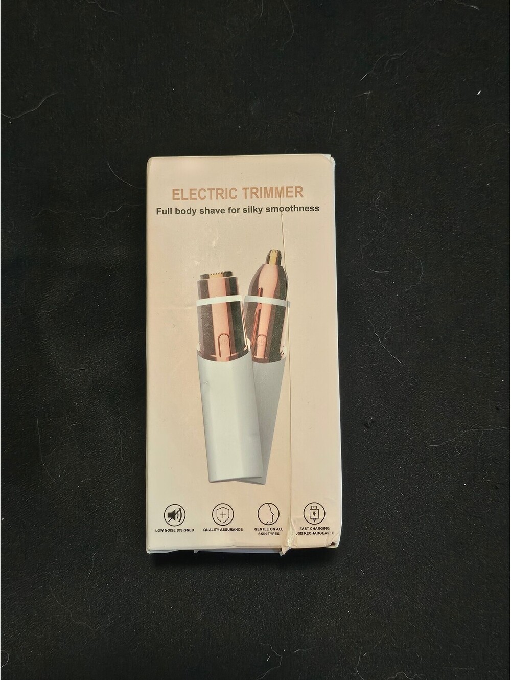 Electric Trimmer Full Body Shave with 18K Gold Plated Floating Cutter Head